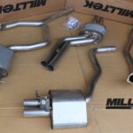 MILLTEK SPORT（ミルテックスポーツ）アウディ RS6 C7 ◇キャタバック・システム（リゾネーテッド）※Eマーク取得済◇