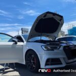 【REVO SPRING SALE 開催中！】revo エンジンソフトウエアステージ1 及び DSGソフトウェアを AUDI S3 8V.2 スポーツバックにフラッシュさせて頂きました。