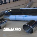 MILLTEK SPORT（ミルテックスポーツ）VW GOLF8 GTI ◇OPF/GPF バック・システム ※Eマーク取得済