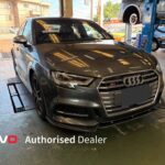 revo  エンジンソフトウエアステージ１とトランスミッションソフトウエアを同時に AUDI S3 8V.2にフラッシュさせて頂きました。